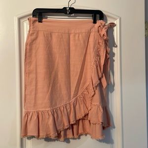 Pink Anthropologie skirt